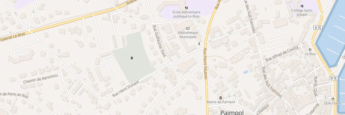 Plan du 8A Rue Henry Dunant à Paimpol
