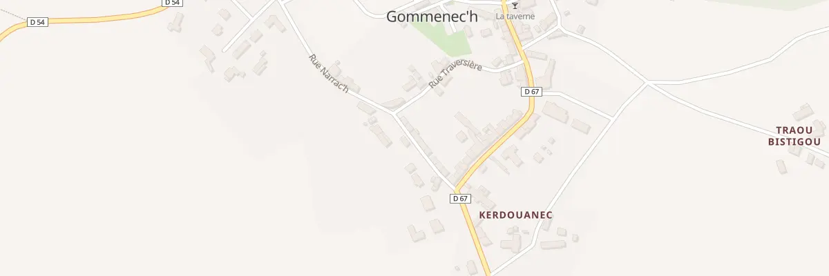 Plan du 10 Rue Narrac H à Gommenec’h