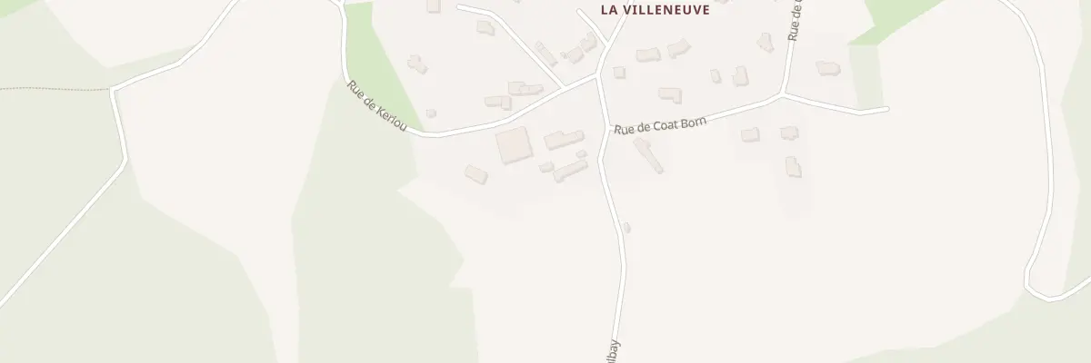 Plan du 4 Pl de la Villeneuve à Lanrodec