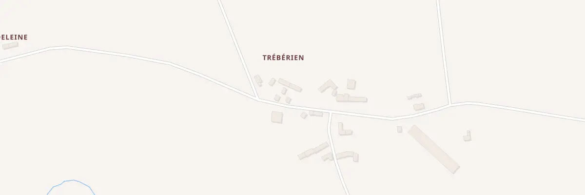 Plan du 12 Treberien à Cléguérec