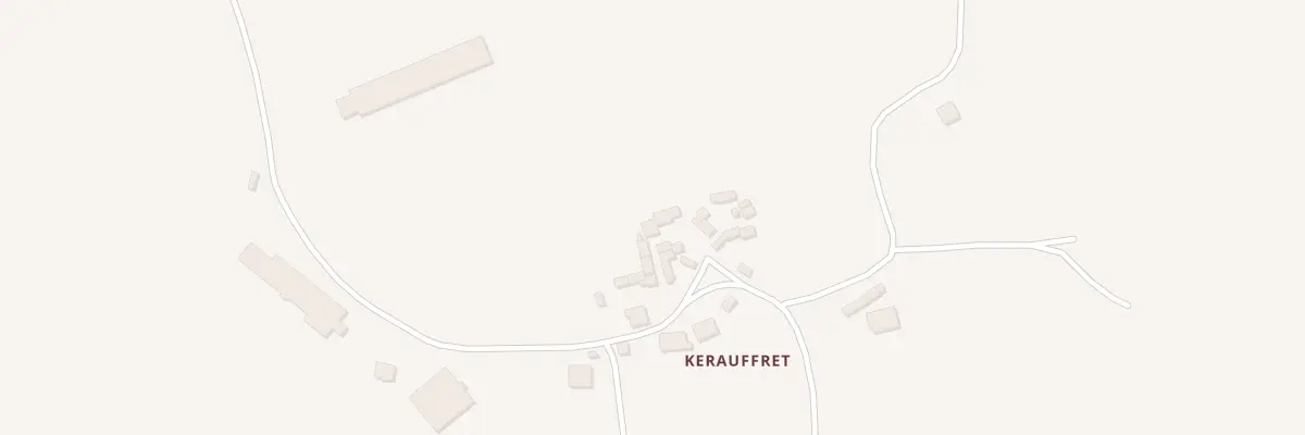 Plan du 5 Kerauffret à Senven-Léhart