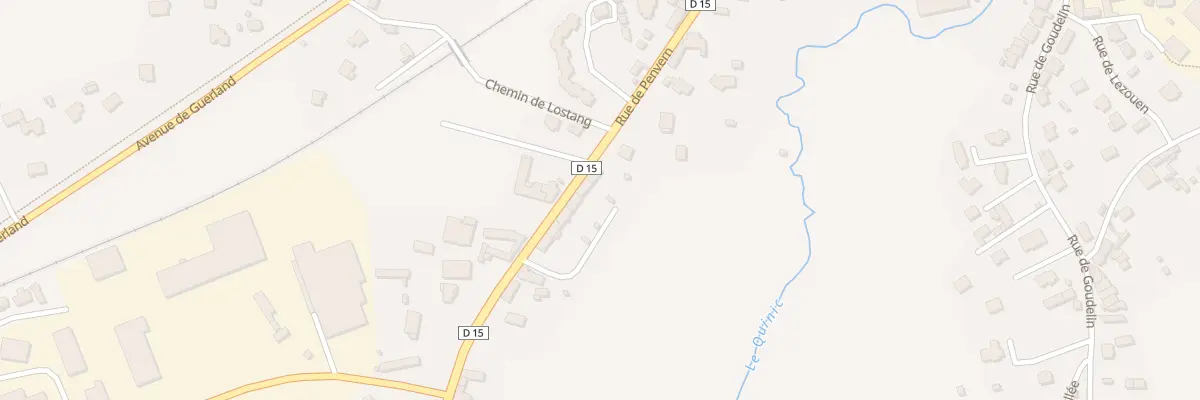 Plan du 33 Rue de Penvern à Paimpol