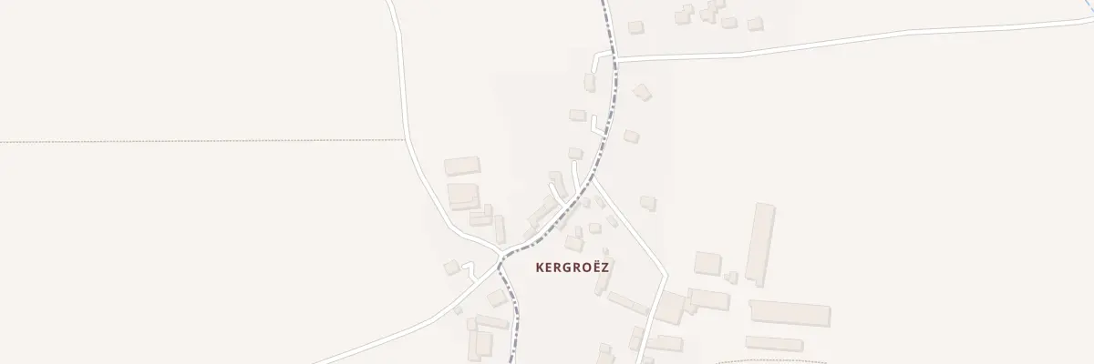Plan du 5290 Kergroix à Landaul
