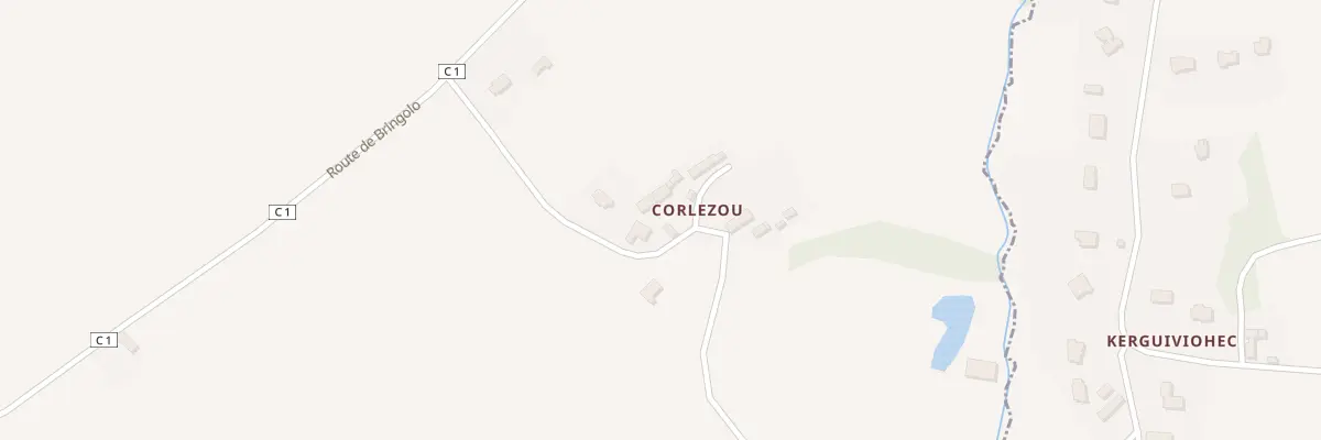 Plan du 2 Corlezou au Merzer