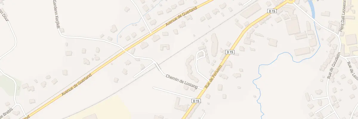 Plan du 20B Rue de Penvern à Paimpol