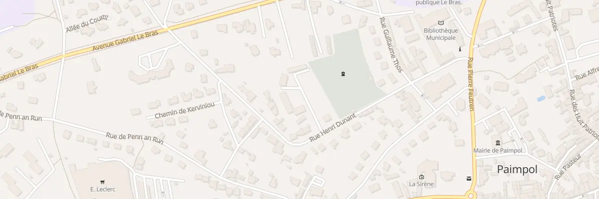 Plan du 14 Rue Henry Dunant à Paimpol