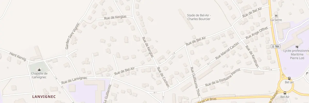 Plan du 4 Rue de Kerglas à Paimpol
