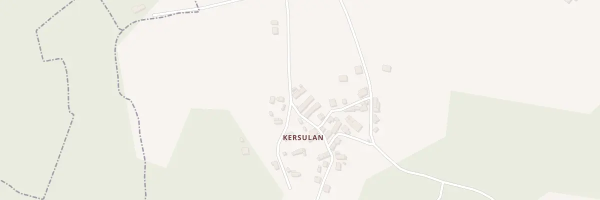 Plan du 297 Kersulan à Pluméliau-Bieuzy