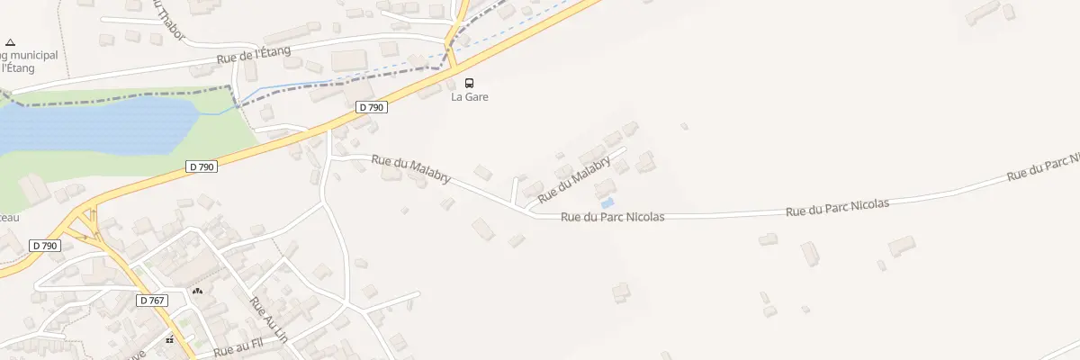 Plan du 5 Rue du Malabry à Corlay