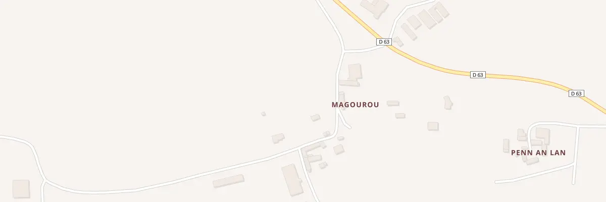 Plan du 212 Magoarou à Saint-Fiacre