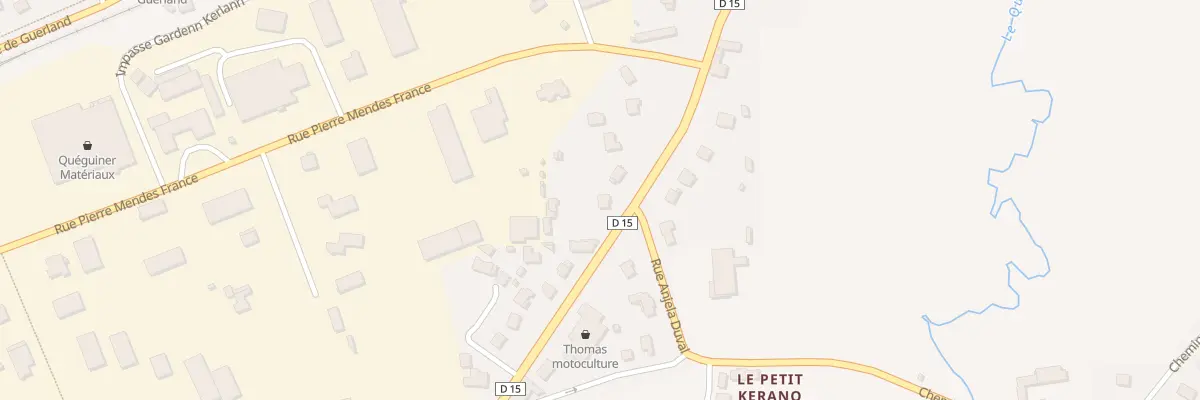 Plan du 36 Rue de Penvern à Paimpol
