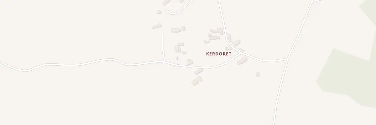 Plan du 14 Kerdoret à Gommenec’h