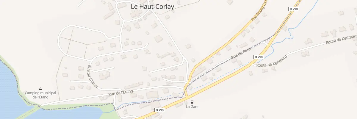 Plan du 10 Rue Belle Fontaine au Haut-Corlay