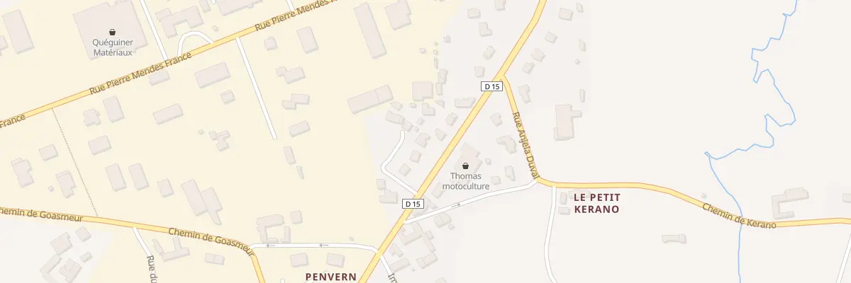 Plan du 44 Rue de Penvern à Paimpol