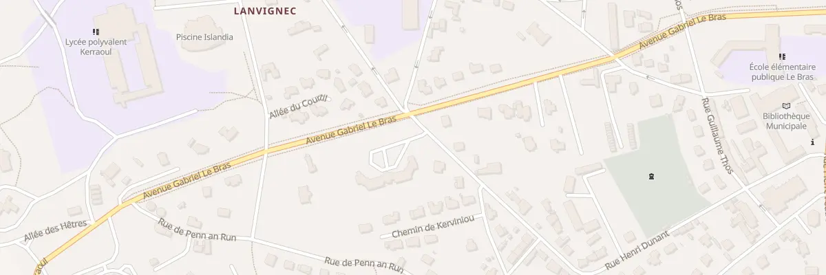 Plan du 9 Rue I et F Joliot Curie à Paimpol