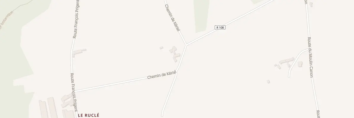 Plan du 5691 Le Rucle à Plourivo