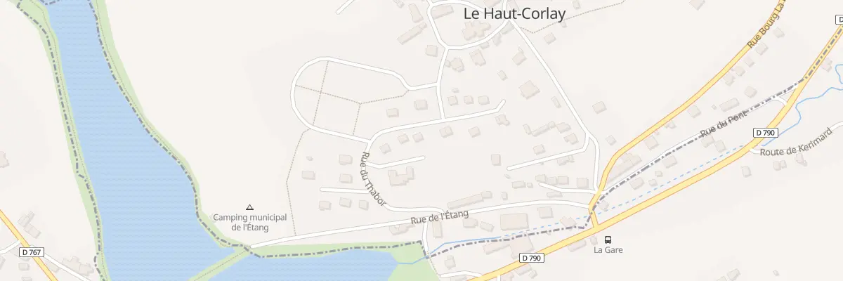 Plan du 7 Rue du Thabor au Haut-Corlay
