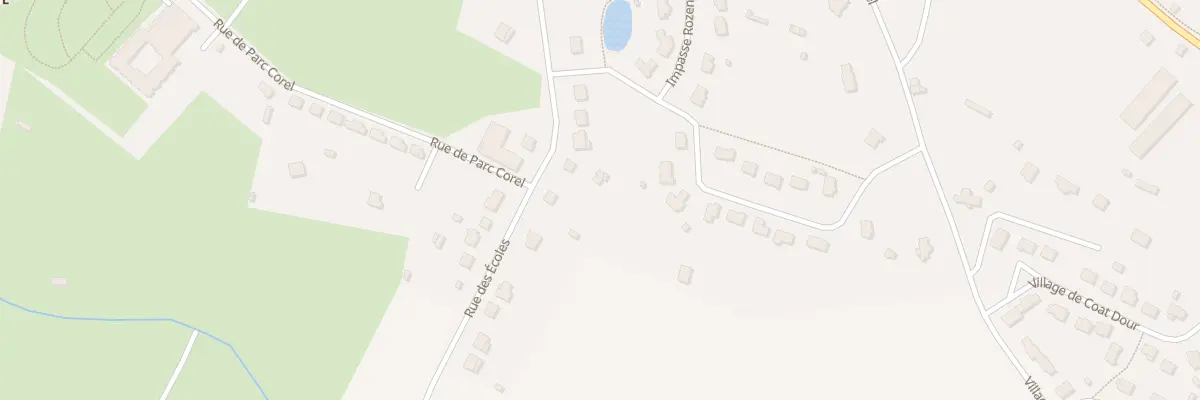 Plan du 13 Rue des Ecoles à Corlay