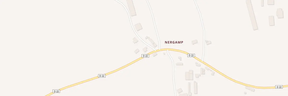 Plan du 3 Le Nergamp à Senven-Léhart