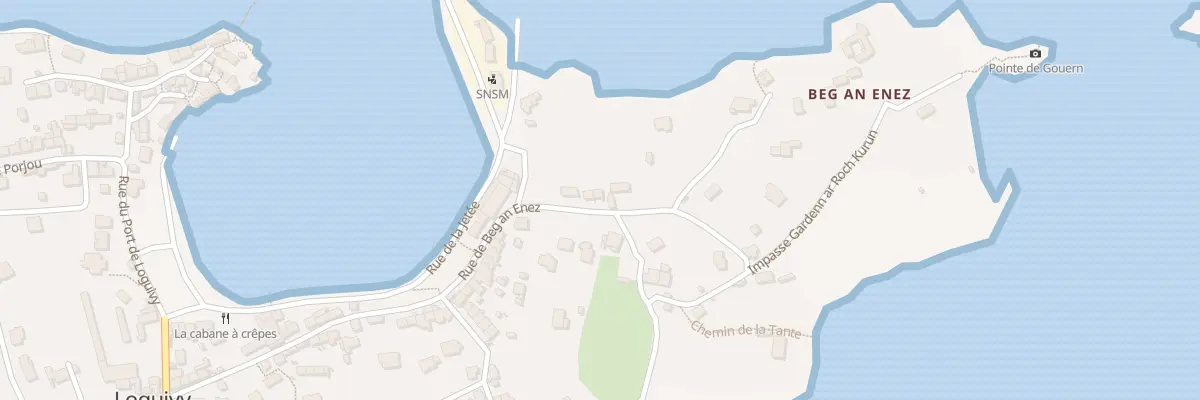 Plan du 5 Rue de Beg Ar Enez à Ploubazlanec