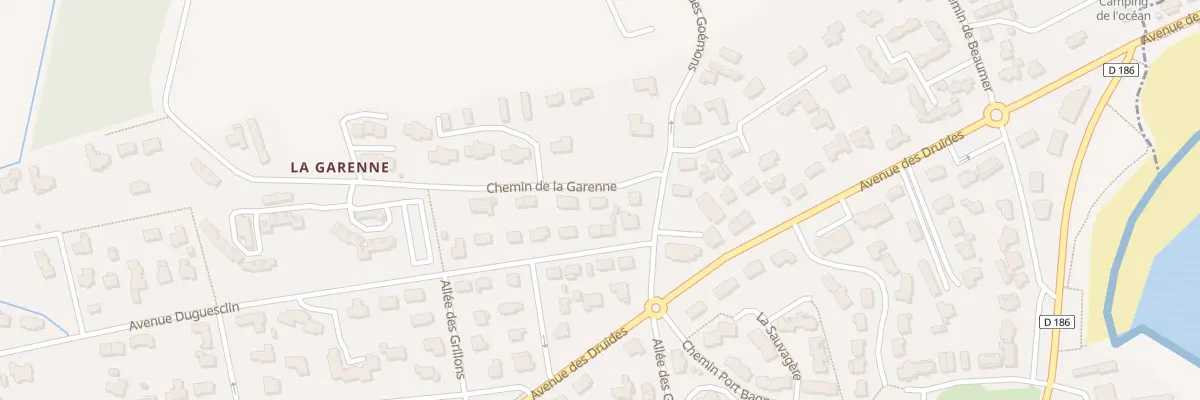 Plan du 3 Che de la Garenne à Carnac