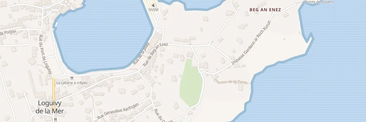 Plan du 22 Rue de Beg Ar Enez à Ploubazlanec