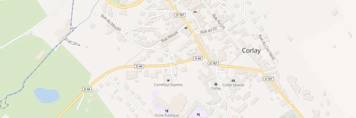 Plan du 6 Rue de Plussulien à Corlay
