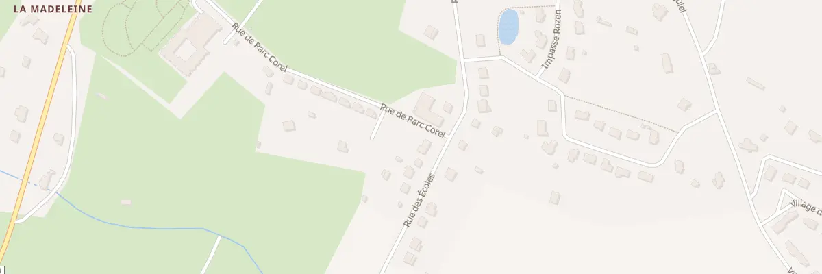 Plan du 16 Rue des Ecoles à Corlay