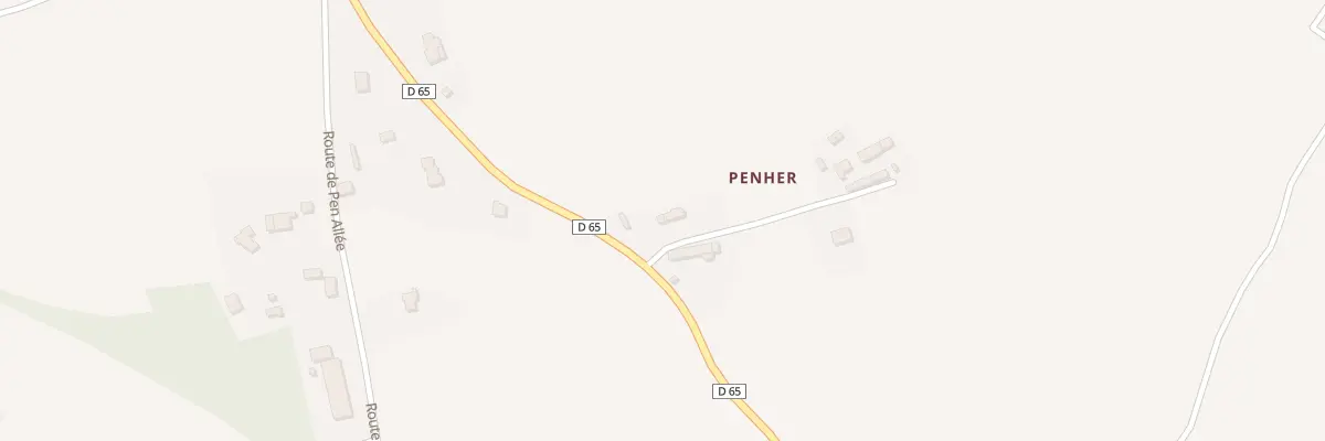 Plan du 1 Penher au Merzer