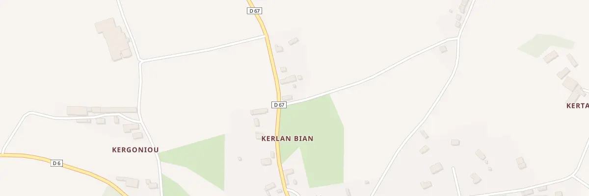 Plan du 5016 Kerlan Bien à Trévérec