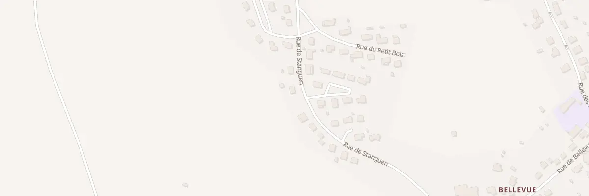 Plan du 26 Rue de Stanguen à Malguénac
