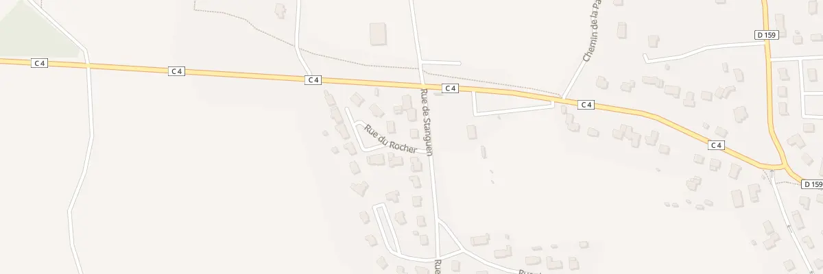 Plan du 6 Rue de Stanguen à Malguénac