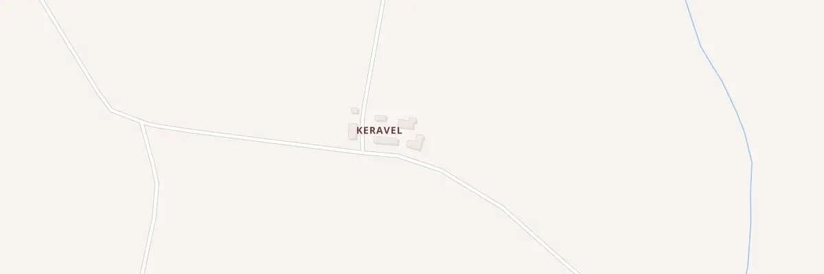 Plan du 5233 Keravel au Haut-Corlay