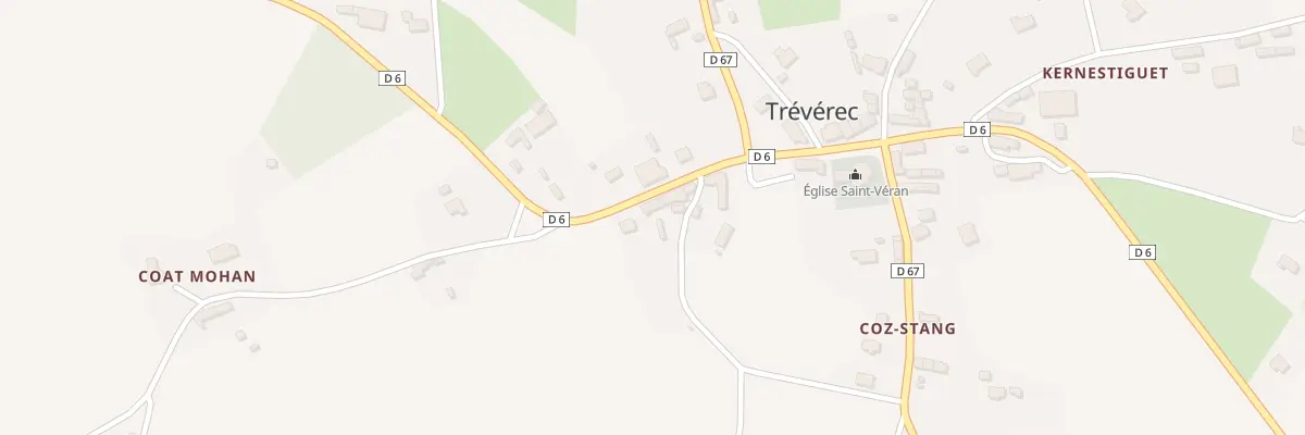 Plan du 13 Rue Saint Véran à Trévérec