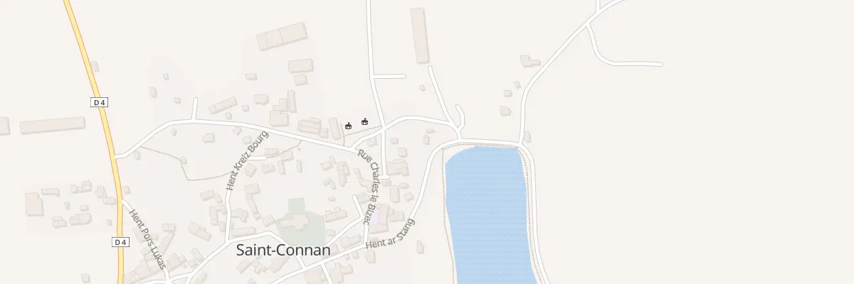 Plan du 5 Hent Ar Stang à Saint-Connan