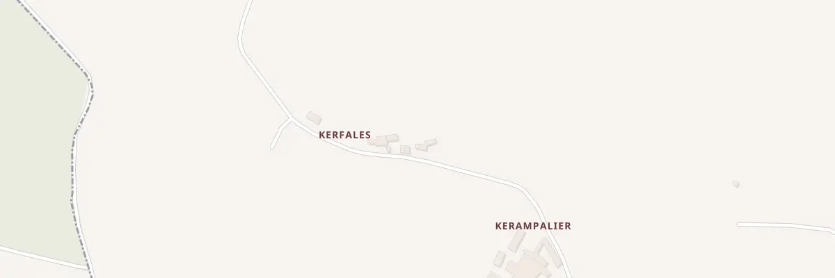 Plan du 5258 Kerampalier à Gommenec’h