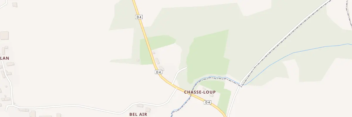Plan du 1 Chausseloup à Saint-Péver