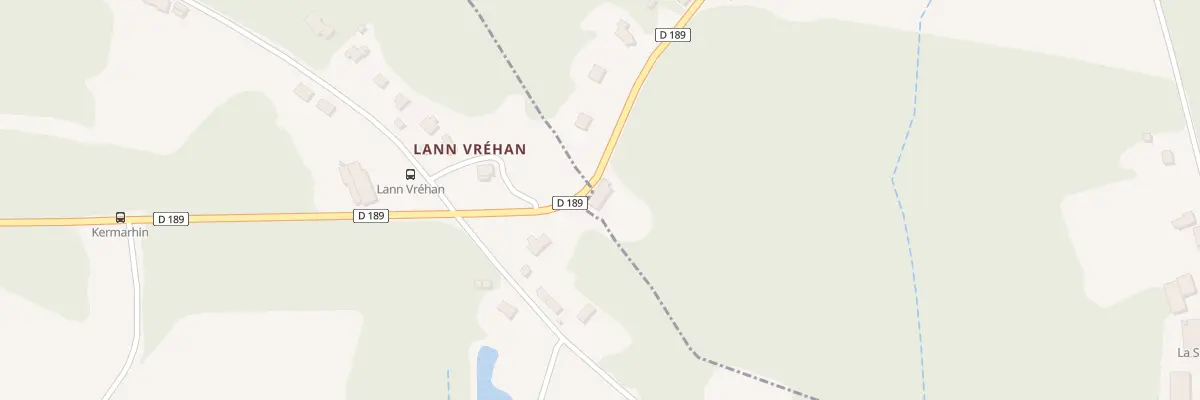 Plan du 17 Lan Vrehan à Baud
