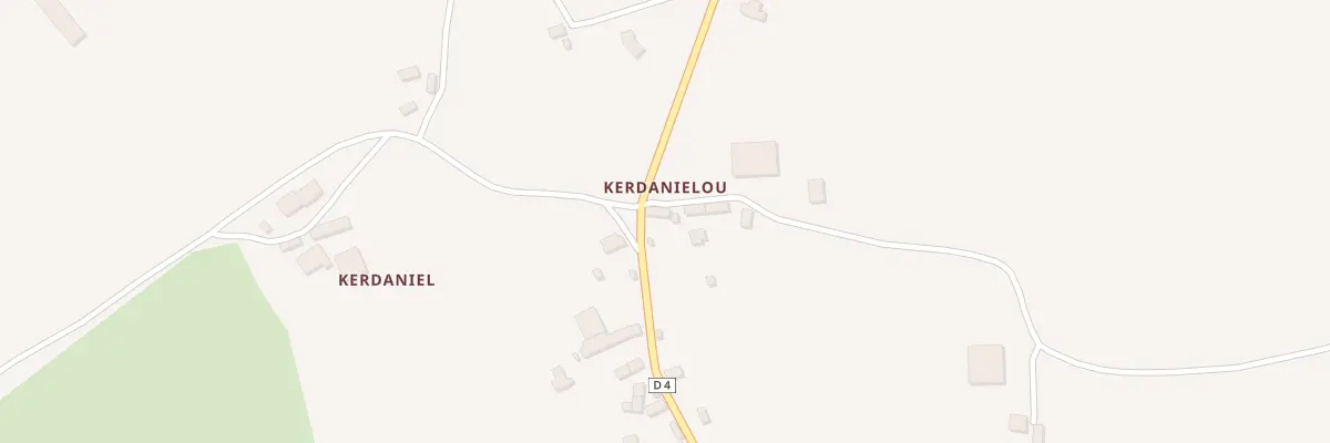 Plan du 5077 Kerdanielou à Saint-Fiacre