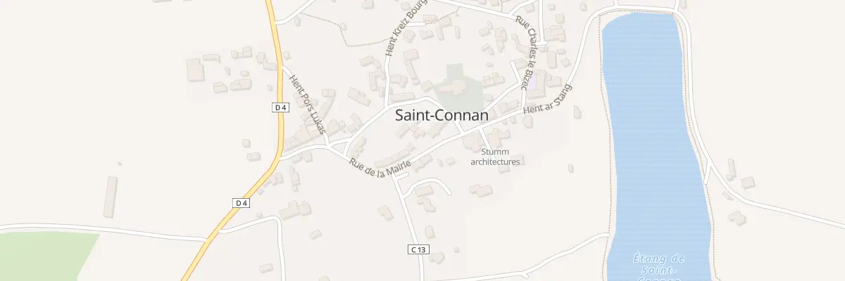 Plan du 17 Rue de la Mairie à Saint-Connan