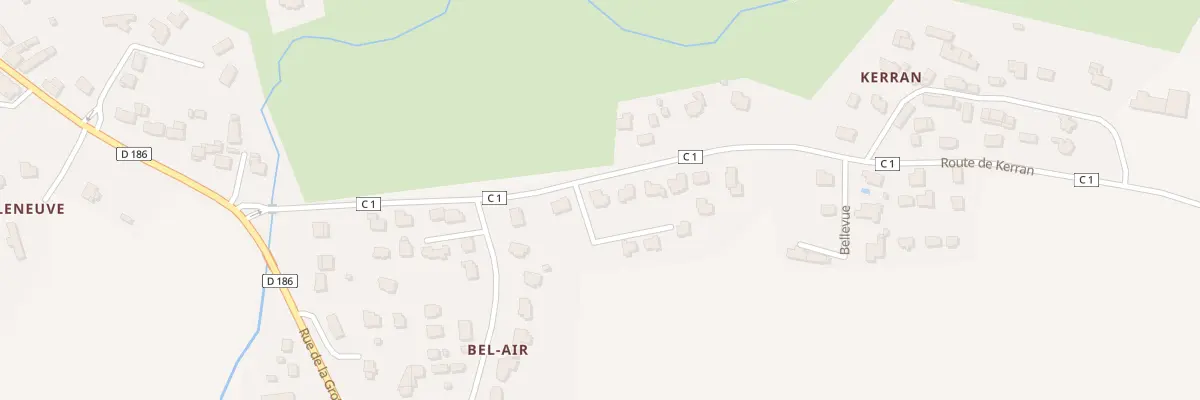 Plan du 28 Rte Er Mané à Ploemel
