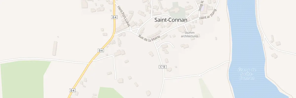 Plan du 2 Rte de Lescanic à Saint-Connan