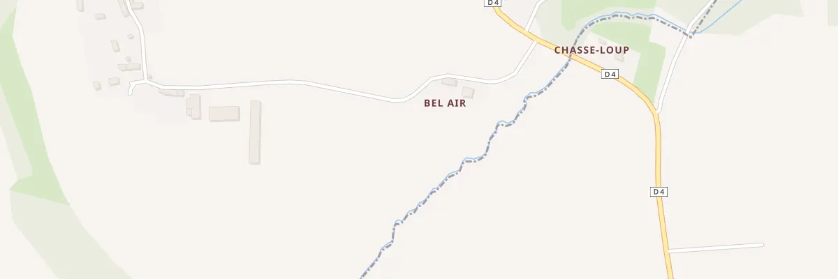 Plan du 1 Bel Air à Saint-Péver