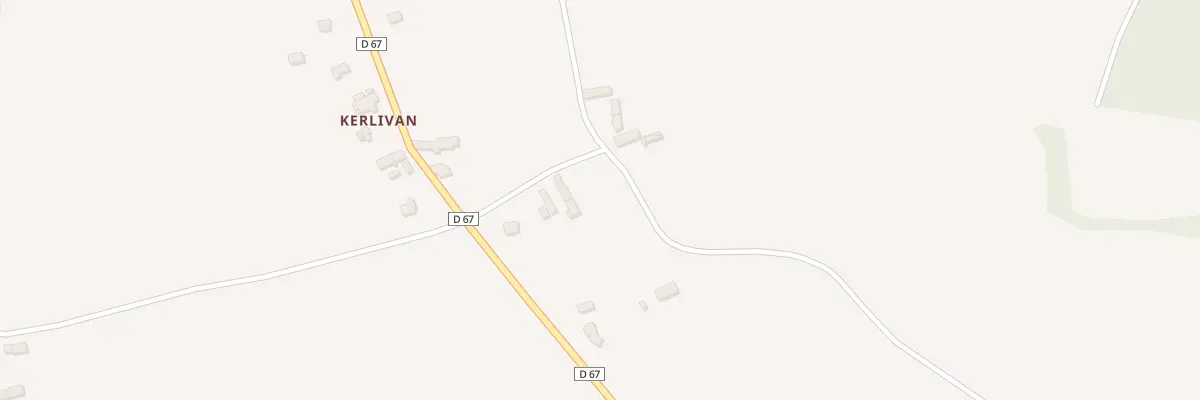 Plan du 18 Kerlivan au Faouët