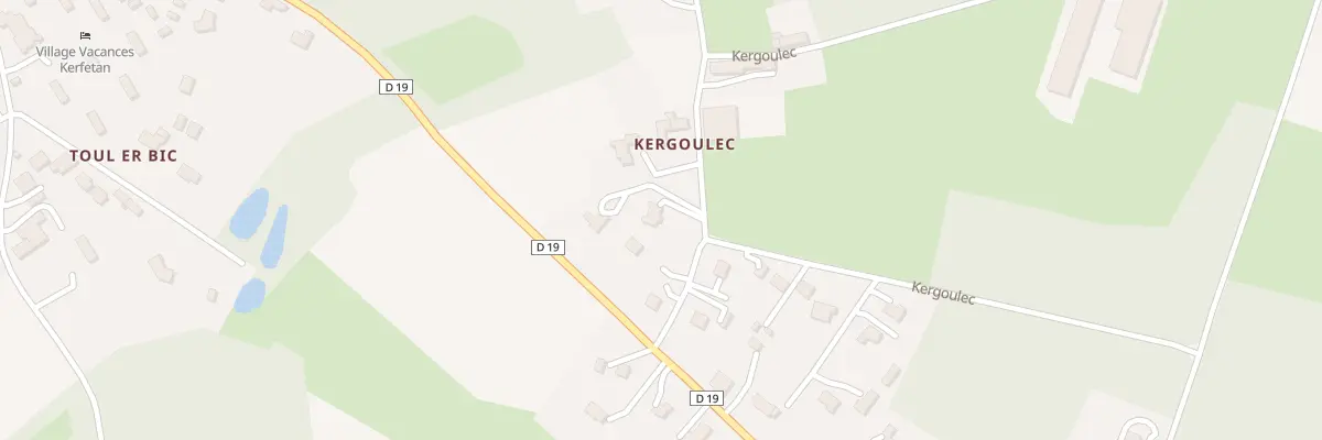 Plan du 5 Kergoulec à Landaul