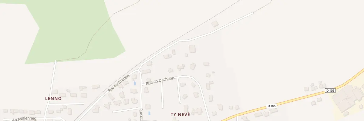 Plan du 14 Rue en Dachen à Ploemel