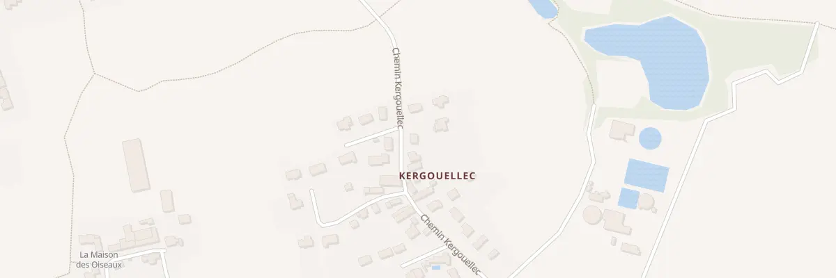 Plan du 15 Rte de Kergouellec à Carnac