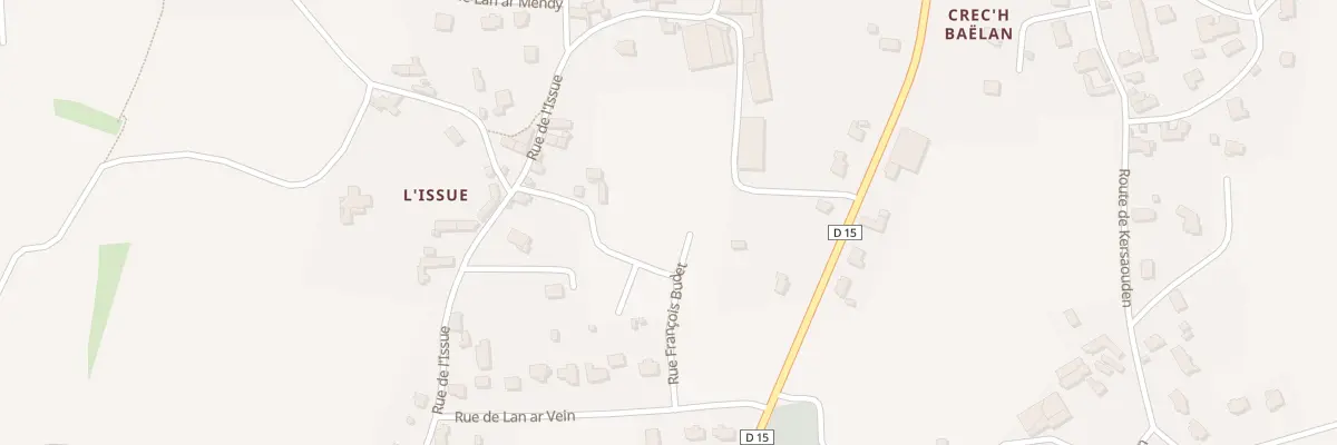 Plan du 6 Rue Francois Budet à Ploubazlanec