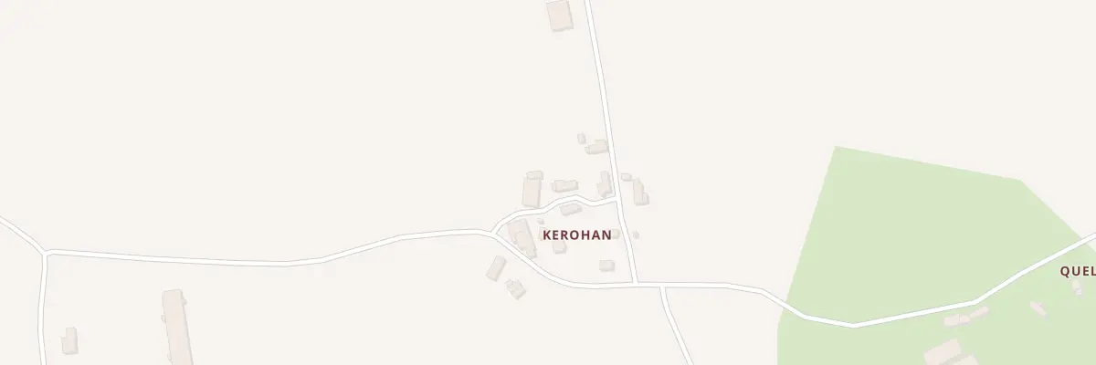 Plan du 10 Kerohan à Plussulien