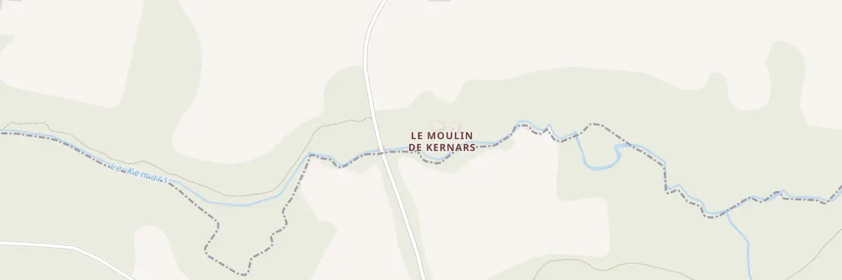 Plan du 5661 Kernars à Saint-Barthélemy